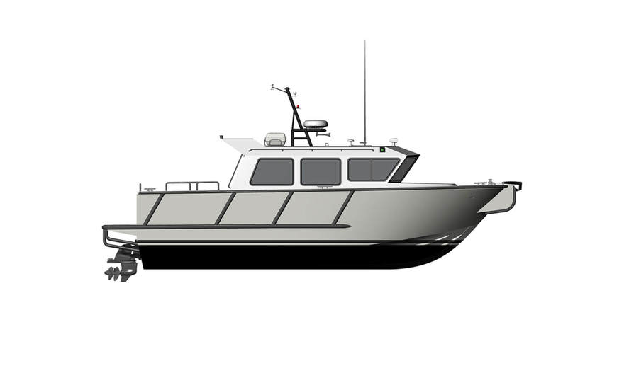 10m (34') Work/Crew Boat